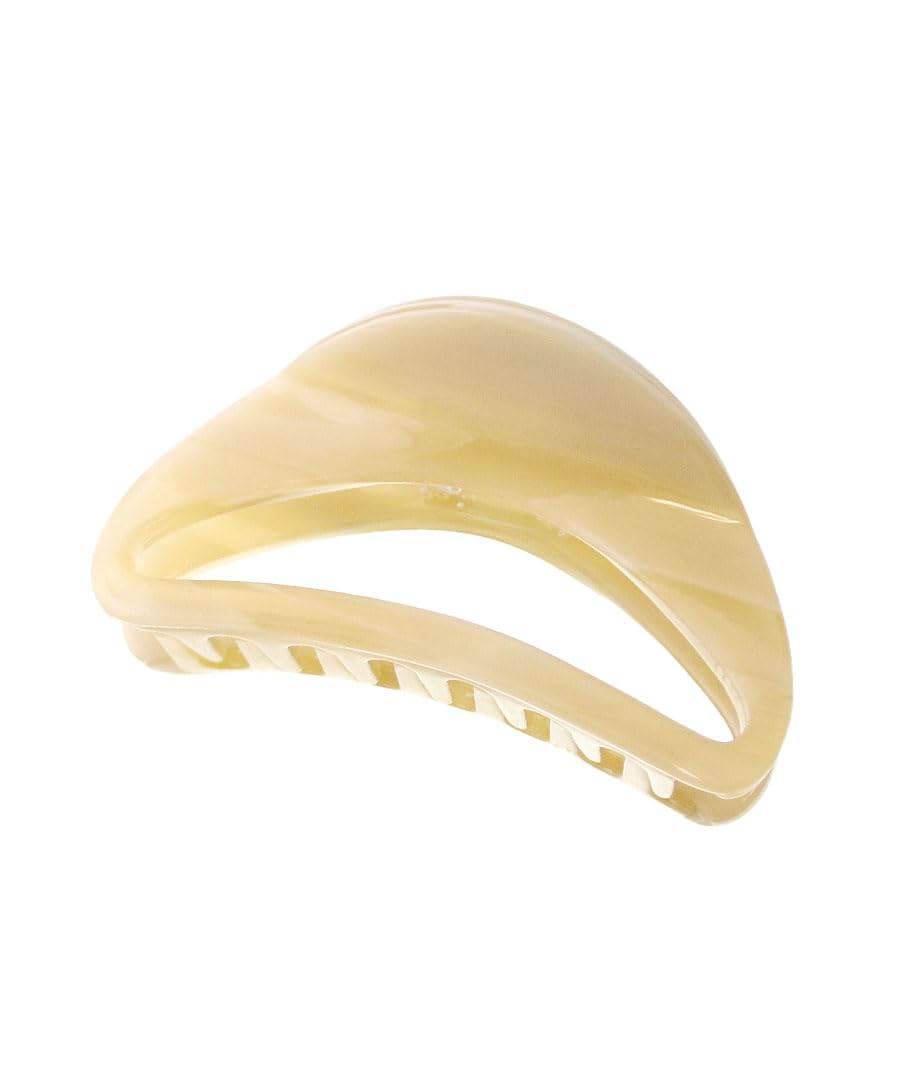 

VINGTAINE Vance Clip Hair Clip Nuance Dome Shape Dull Color Marble Hair Accessory Adult Casual [Vantaine] H7793-IV-