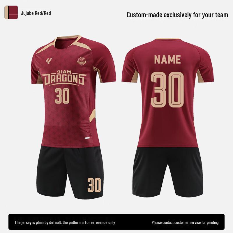 Short Sleeve Soccer Uniform Set