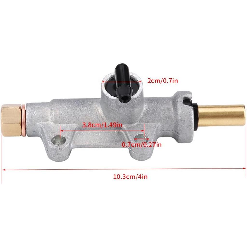 Rear Foot Brake Cylinder Pump , Motorcycle Rear Brake Master Cylinder Pump for Polaris Sportsman 335 400 450 500 600 700 800, 1911113 / 1910790 /