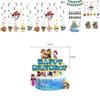 Paw Patrols Party Supplies Deluxe Birthday Decor Set With Balloons And Banners For Kids