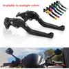 Motorcycle Foldable Brake Clutch Levers Adjustable Aluminum Handlebar Lever Replacement for Kawasaki Ninja 400 18-20 Ninja 300R 13-17 Ninja 250R