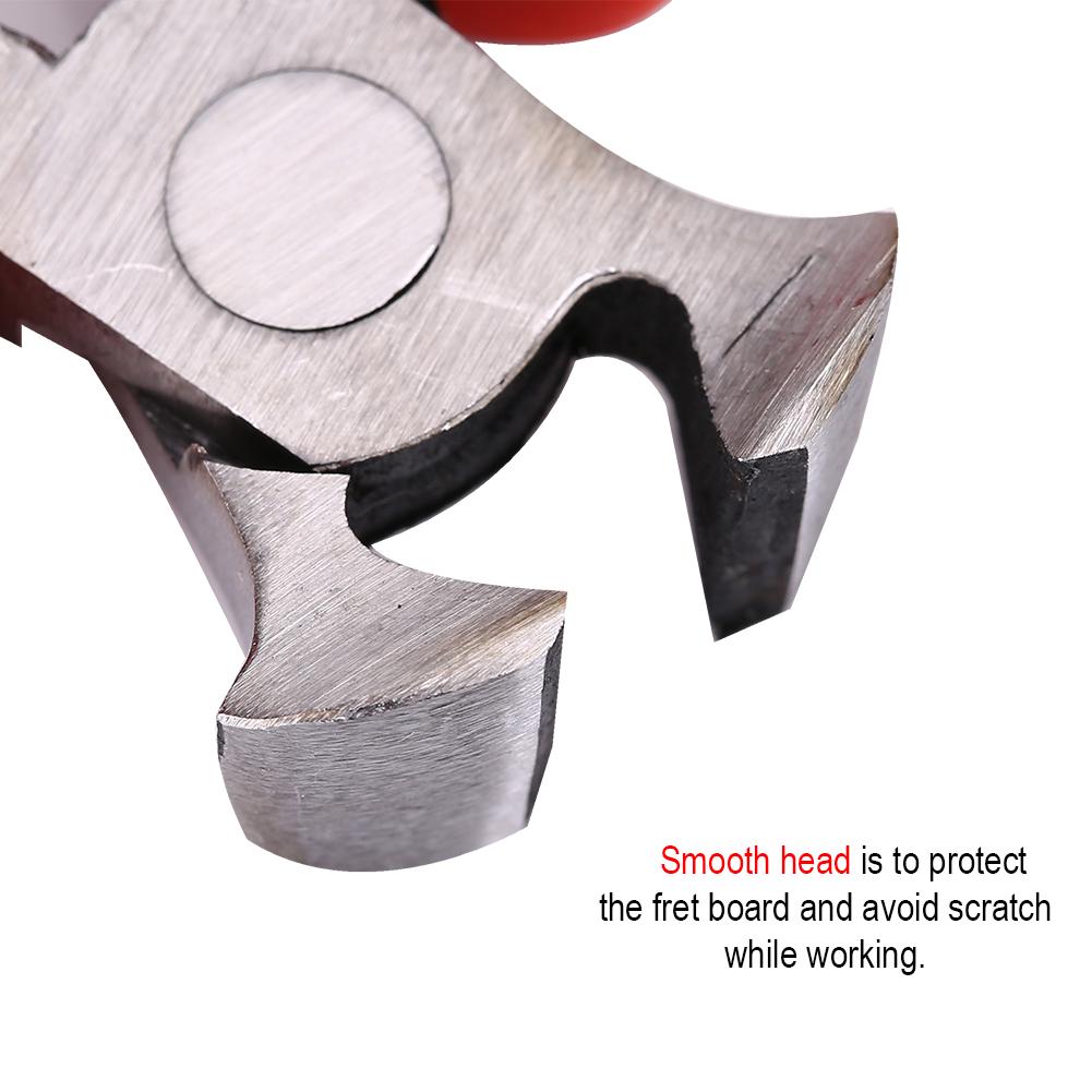 Practical Guitar Bass String Cutting Pliers Fret Removal Nipper Luthier Repair Tool