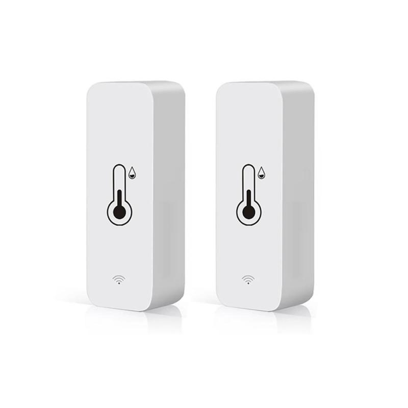 Aubess WiFi Temperatursensor Feuchtigkeitssensor über CozyLife Echtzeit-Überwachung Smart Home Sensor funktioniert mit Alexa Google Home