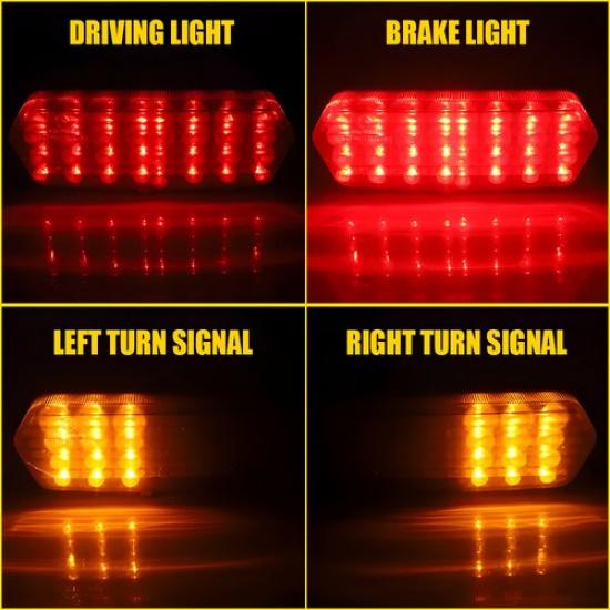 Motorcycle Integrated Tail LED Light Turn Signal For Honda CBR 650 F 2014-2015