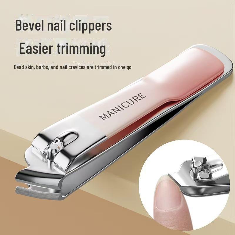"Kit de Herramientas Portátil Profesional para Manicura y Pedicura con Cortauñas y Tijeras"