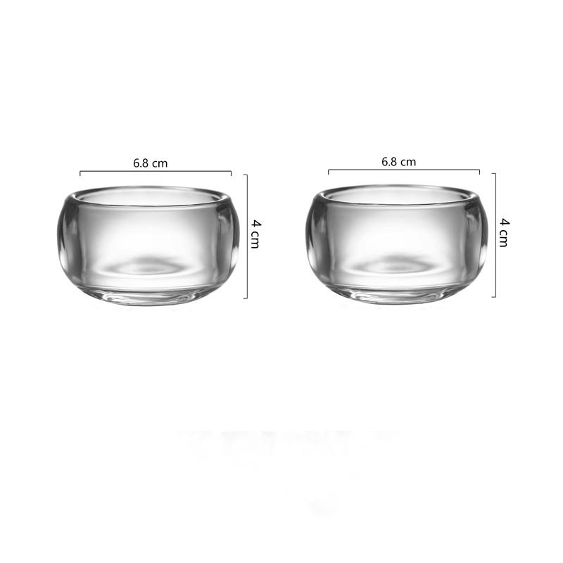 1000ml Czajnik do herbaty z uchwytem Klasyczny szklany czajnik Żaroodporny czajnik do gotowania 80ml Wysokiej klasy mały kubek do wody Naczynia do picia