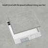 Waterproof Stainless Steels Marble Floor Socket Box Embedded Flat Thin Floor Plug Socket Flat Floor Concealed Socket