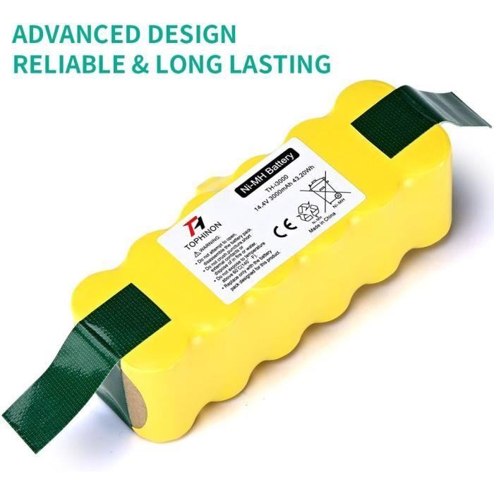 Baterie - TOPHINON - Roomba 500 800 - 3000mAh - Ni-MH - Vysoká kapacita
