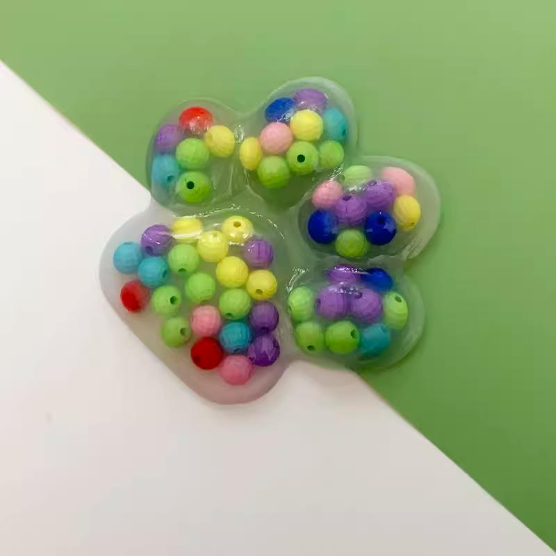 Press Big Cat Paw Skin Picking Fidgeting Toys Silicone Skin Picking Relaxation Tactile Toys For Kids Adults Relaxation Gift