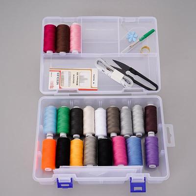 Set cu ace de cusut și ață multifuncțională pentru cusut manual DIY Set organizator de ac de cusut manual și ață