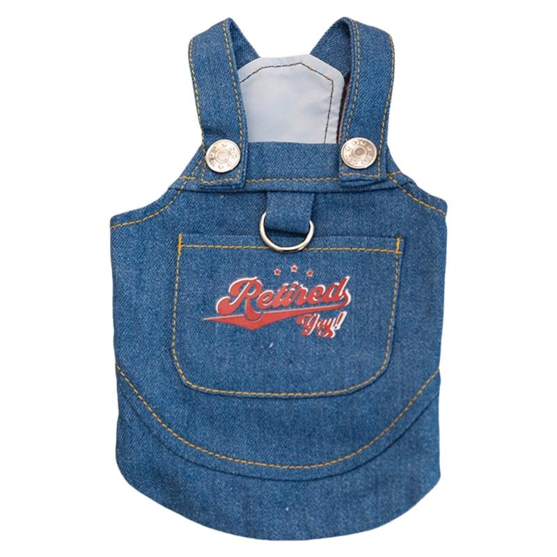 

Fashion Pet Denims Skirt Puppies Luxuries Skirt Dog Clothes Princesses Dresses for Daily Walks or Photoshoots XS
