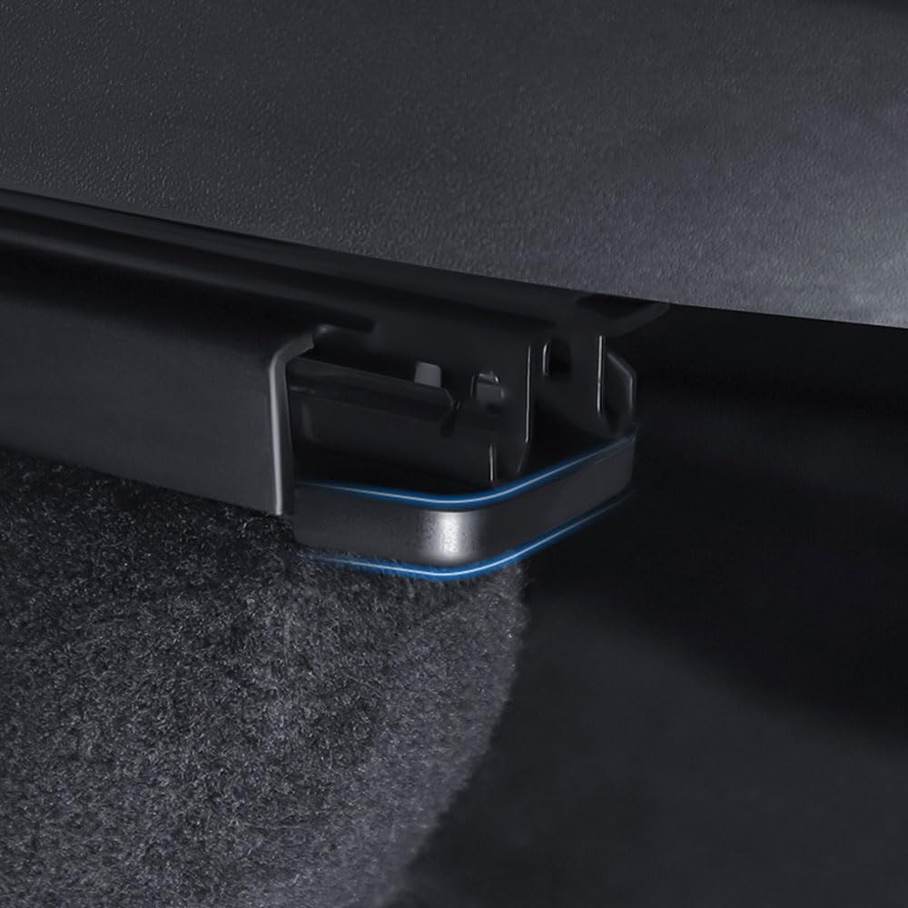 Rear Seat Slide Rail Plug Compatible with Tesla Model 3 Y 2017-2023, 4PCS Rear Seat Slide Rail Plug Rubber Protector Cover Replacement