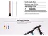 Five-Section Folding Ultra-Short Trekking Poles with T-Handle and Adjustable Telescopic Design for Hiking and Mountaineering