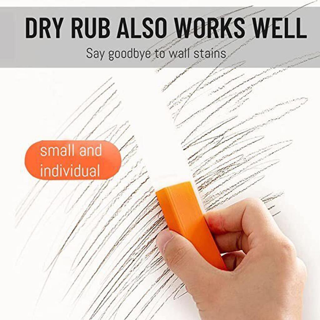 1 Stück Einfacher Kalkradierer Badezimmerglas Rostentferner Küchenwaage Bürste Und Gummi Küche Zu F6L5