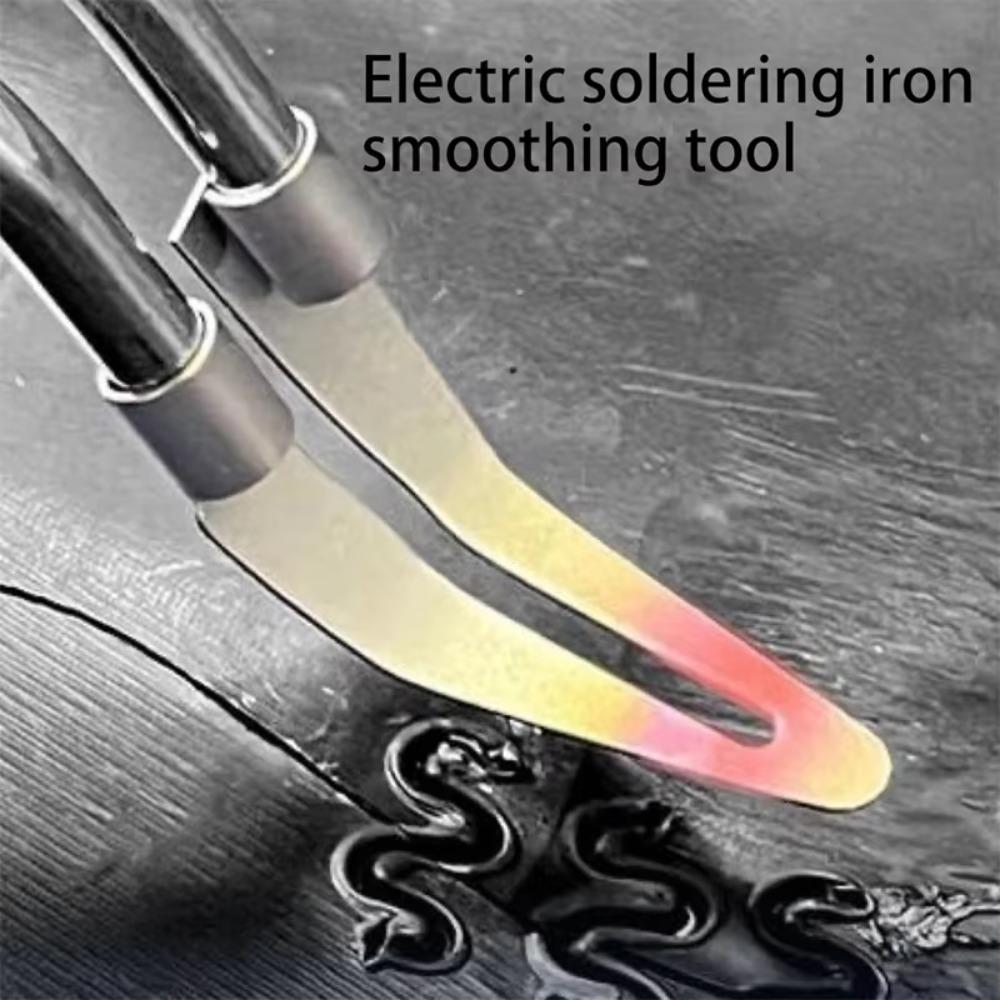 Smooth Tip Plastic Welder Head Stainless Steel Elbow Smooth Head Welding Tools  Car Bumper Repair