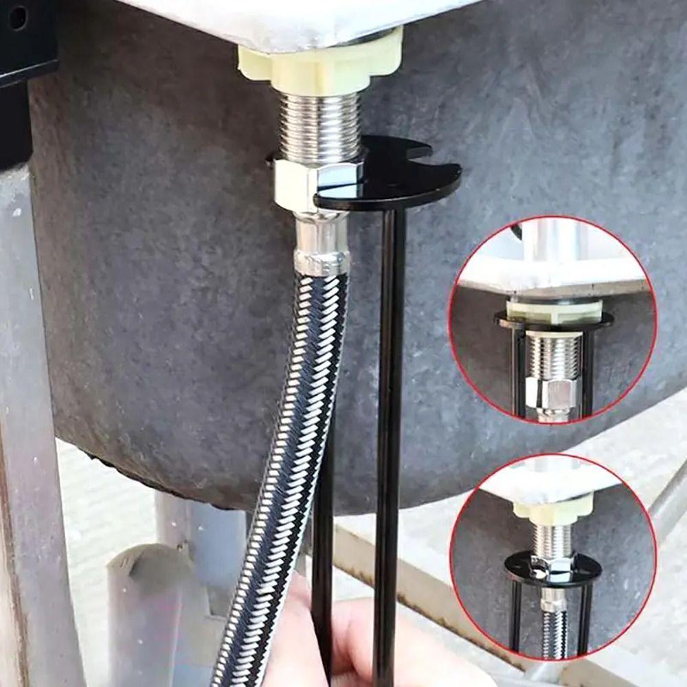 1Pcs Four-claw Hexagon Pipe Repair Disassembly Maintenance Tool Plumbing Tool Sink Wrench