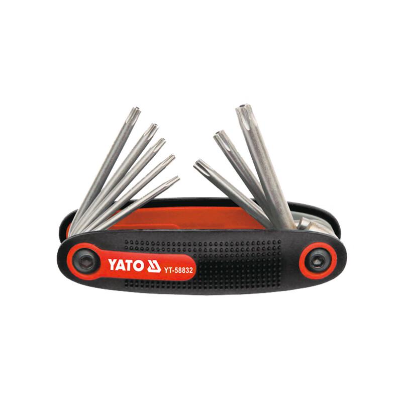 YATO Folding Torx Hex Key Set
