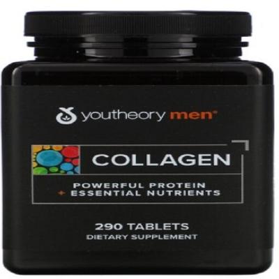Youtheory Men's Collagen Advanced with Biotin 5000mg 290 Tablets, 1 Unit