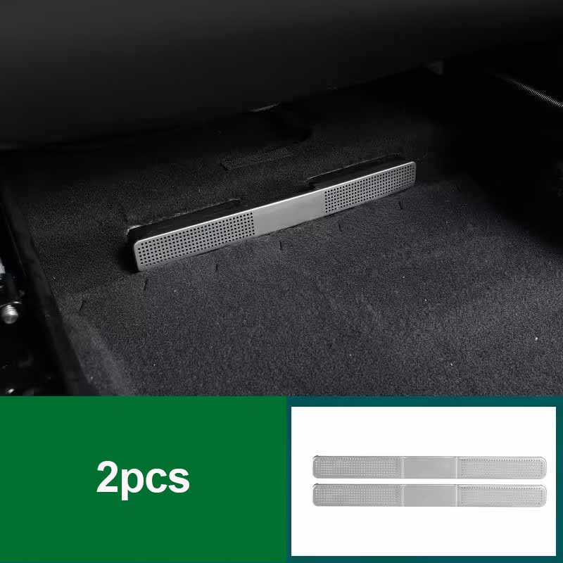For XPeng G7 2025 2026 Air Outlet Cover Rear Under Seat Conditioner Vent Anti-blocking Grilles Protective Grille Auto Accessory