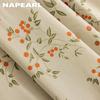 1PC NAPEARL Romantic and Artistic Style Floral Printed Curtain Full Blackout Curtains for Bedroom Living Room Balcony Window for Home Decor