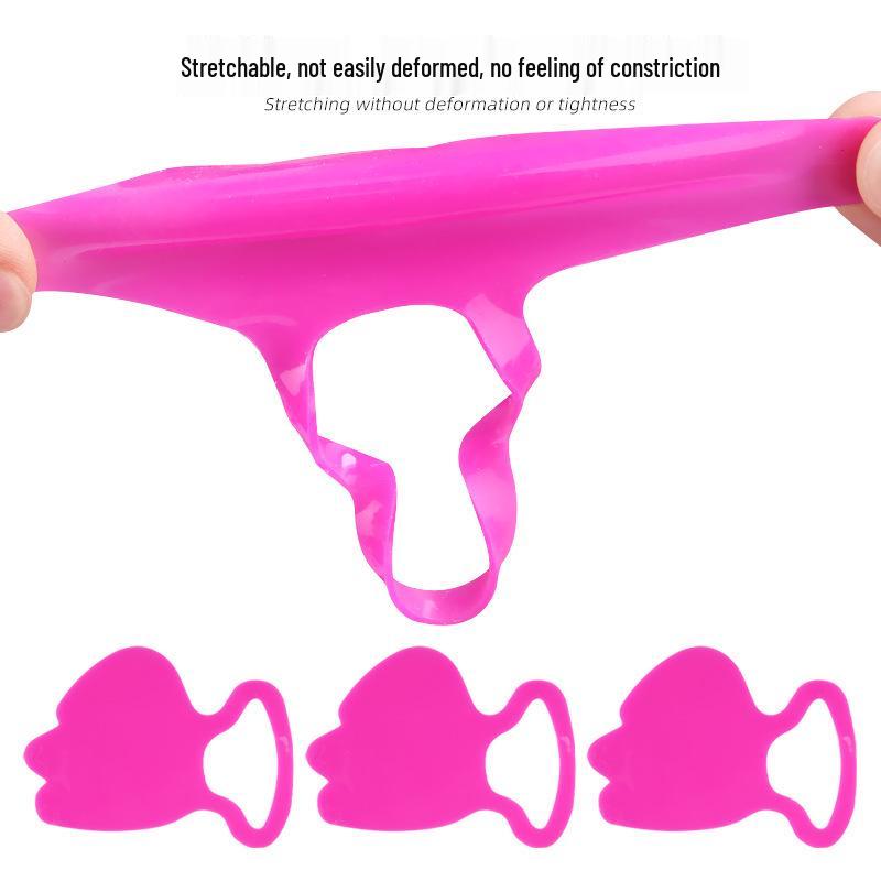 Rose Scented Nasolabial Folds Lifting Stickers - Anti-Sagging Soft Gel To Fade Fine Lines