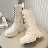 Girls Boots 2026 Spring and Autumn Children's New Children's Martin Boots Little Girl High Boots