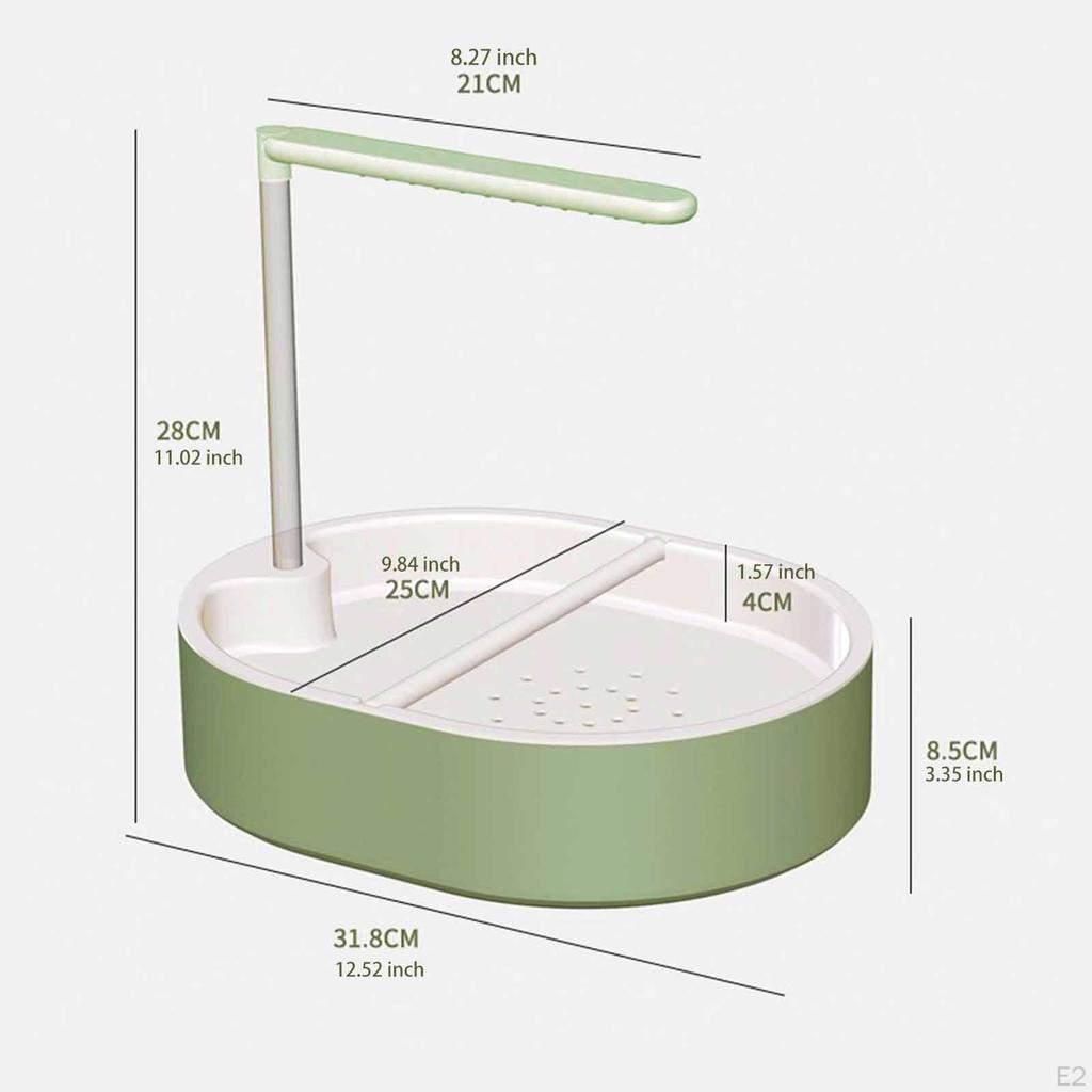 Cadă Automată pentru Papagal Baie pentru Păsări Accesoriu pentru Colivie Cutie de Baie pentru Peruş Duş pentru Papagalul Inseparabil pentru Peruş