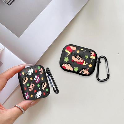 Earphone Cases Cover Case For Airpods 1 4 Pro 3 Pro3 Pro2 2 Crayon ShinChan Cute