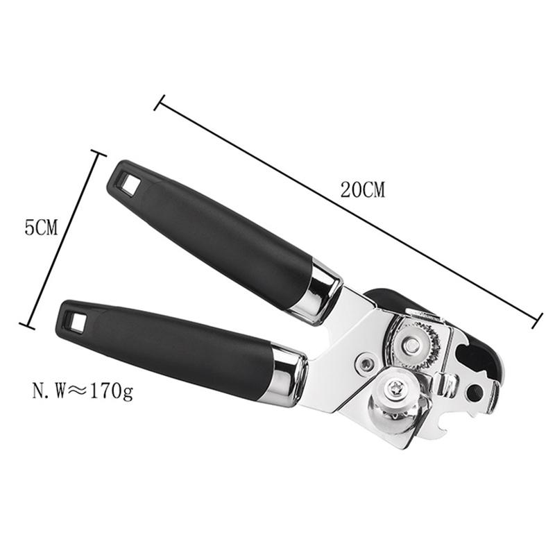 PC/Set Can Opener Twist Bottle Opener Stainless Steel Bottle Opener Cans Gadgets Multifunctional Kitchen Accessories