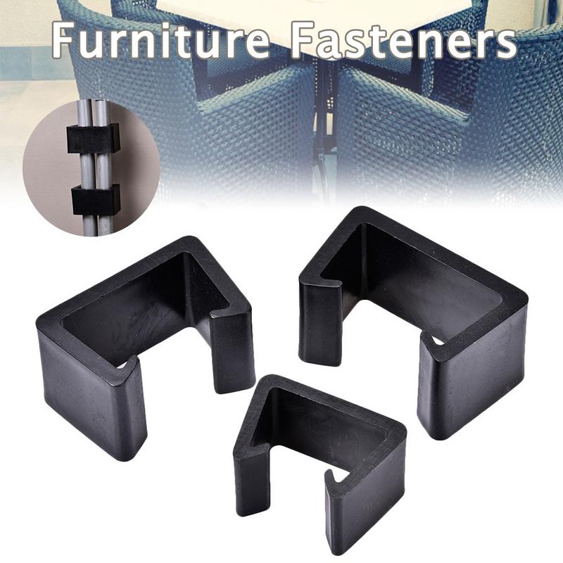 Plastic Furniture Fastener Heat Resistant Furniture Clip Outdoor Patio Wicker Furniture Clip Couch Clamps Sectional Connector