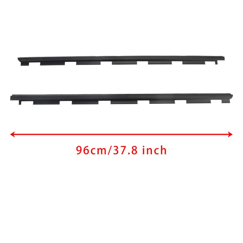 Artudatech Front Left+Right Weatherstrips For Chevrolet C1500 GMC C2500 1988-2000 Car Accessories