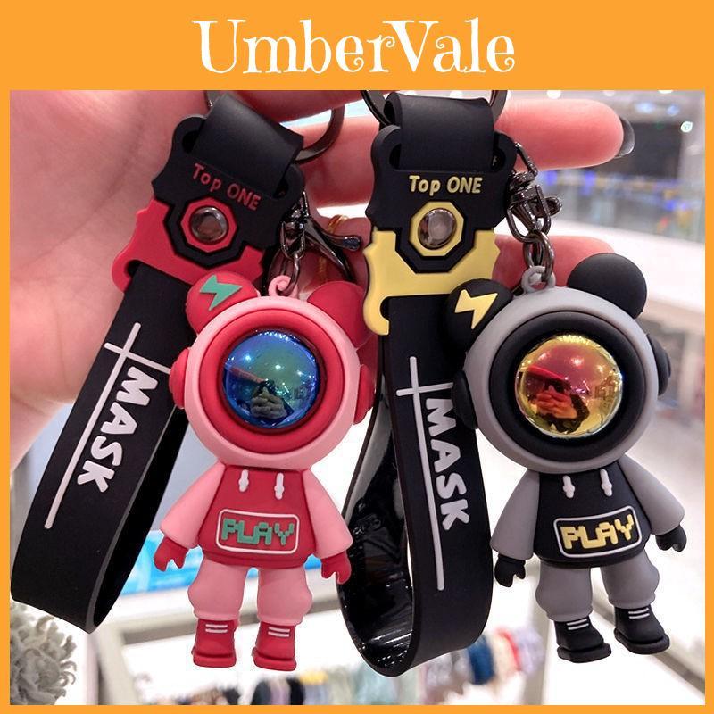 High-quality Silicon Astronaut Key Chain Ring