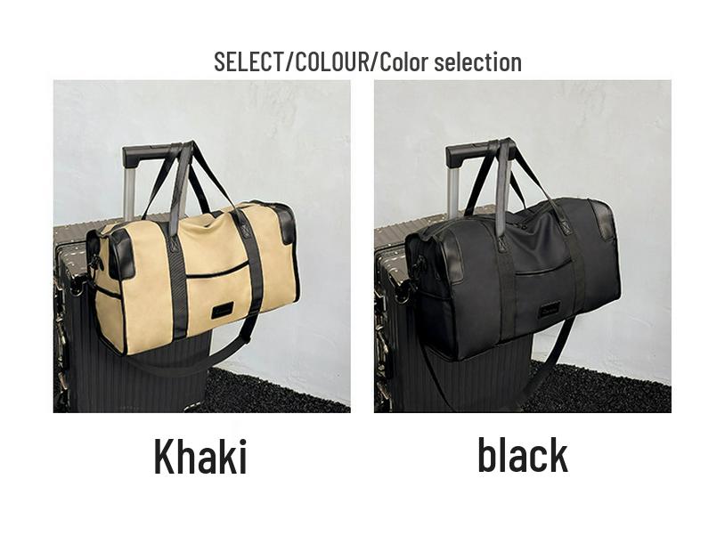 2025 Large Capacity Versatile Gym & Travel Bag with Wet/Dry Separation, Casual Shoulder & Crossbody Design