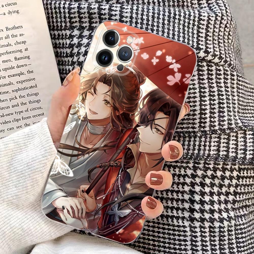 Heavenly Officials Blessing Phone Case For IPhone 16 15 14 11 12 13 Mini Pro XS Max Cover 6 7 8 Plus X Funda Shell