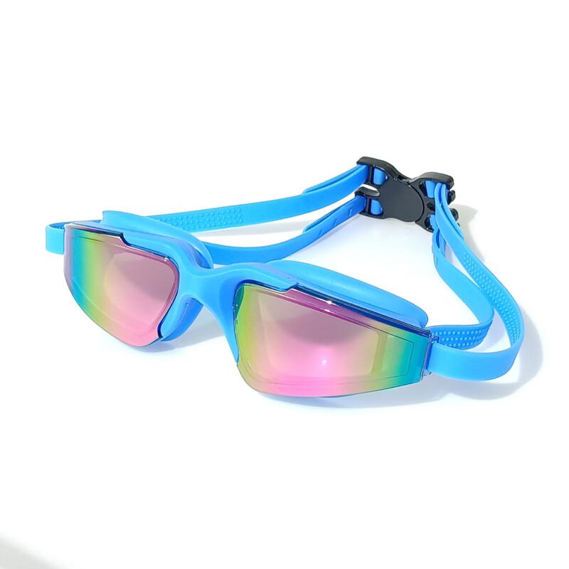 WEZHO Adult Racing Electroplated Swimming Goggles