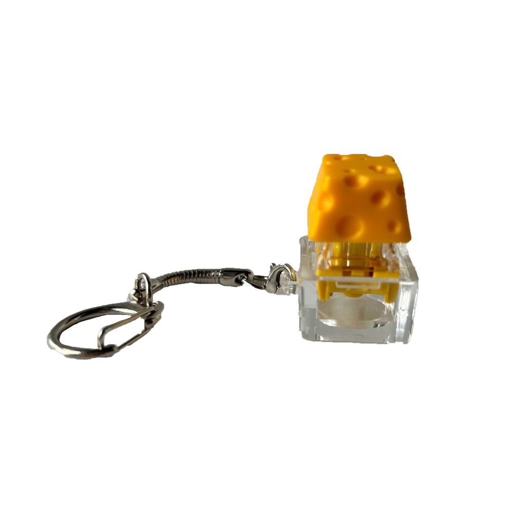 Antistress Anxiety Keyboard Stress Relief Button Crisp Keys Fidget Clicker Keychain