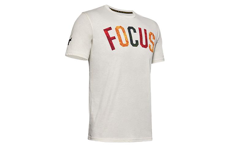 Under Armour Straight Fit T Shirt Men s White 1351584-110 S