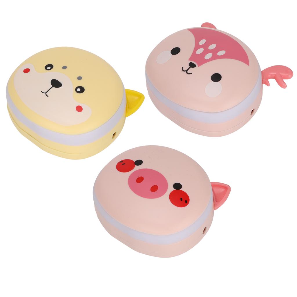 Hand Warmers Cute Shape USB Electric Portable Pocket Handwarmers with Lighted Mirror for Winter