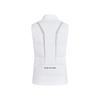 Li Ning National Team Series Comfortable Warm Zipper Stand Collar Vest Women Vest White AMRU052-2