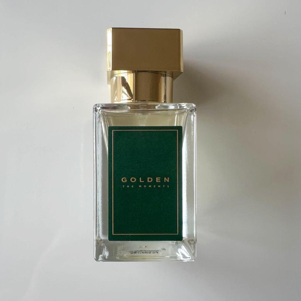 [USED] Jungkook Korea Exhibition Limited GOLDEN Perfume with Trading Card