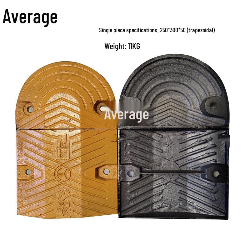 Heavy-Duty Cast Steel Speed Bump