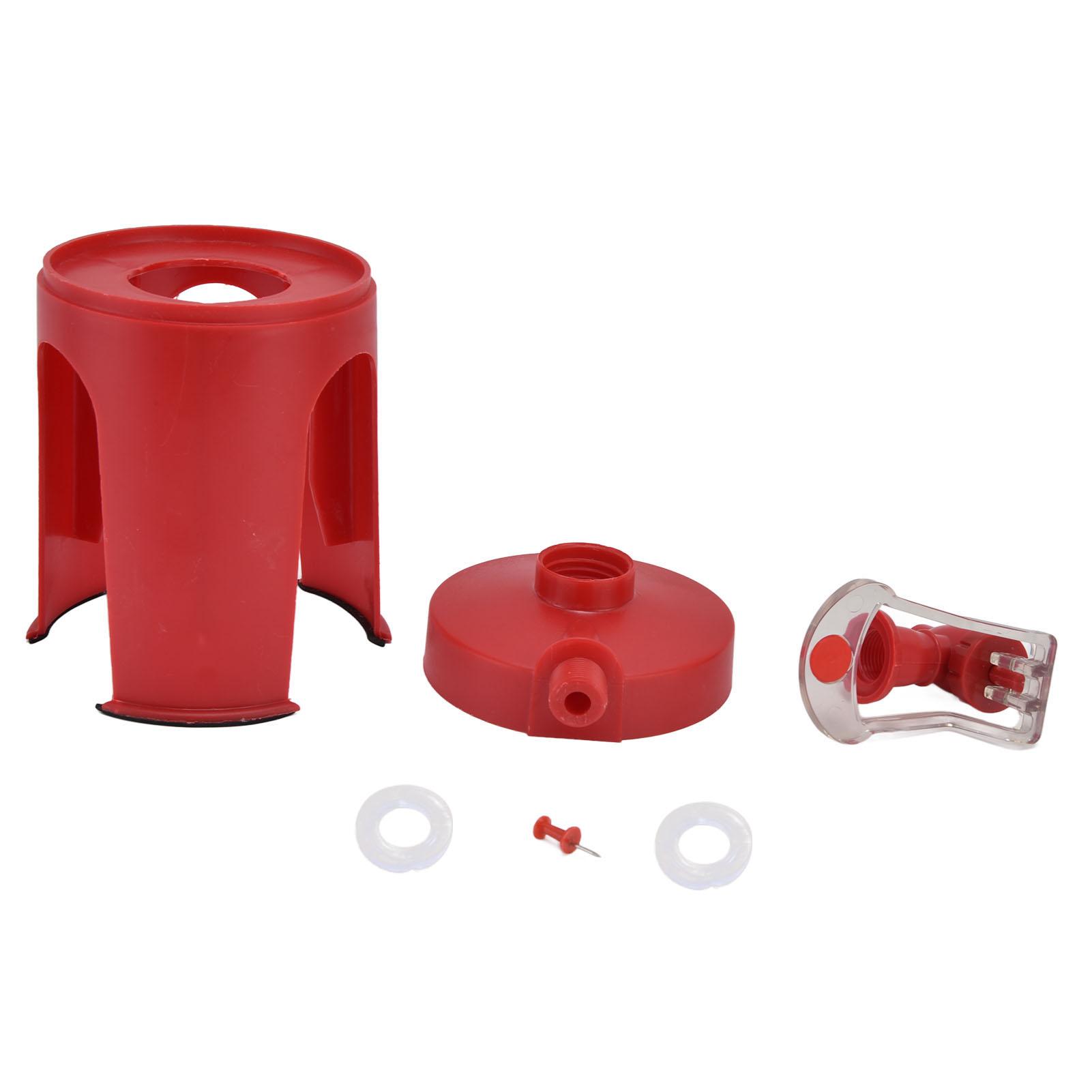 

Мини-автоматический диспенсер для воды красный перевернутый фонтан для напитков для дома, путешествий, кемпинга, воды, содовой, напитков