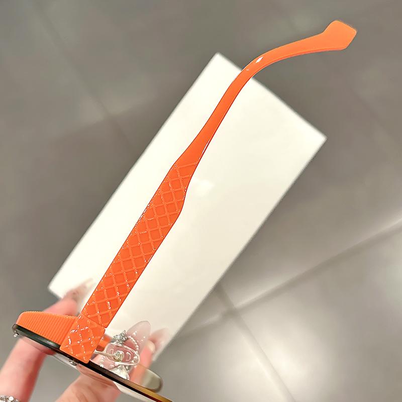 Frameless Sunglasses for Women, Sun Protection and UV Protection, Gradient, Fashionable and High-end Sunglasses