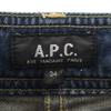 A.P.C. Denim Pants 34 Indigo Blue Jeans Women Used