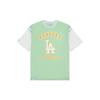 New MLB Drop Shoulder Sleeve T Shirt Unisex Light Green 3ATSEC823-07KAL