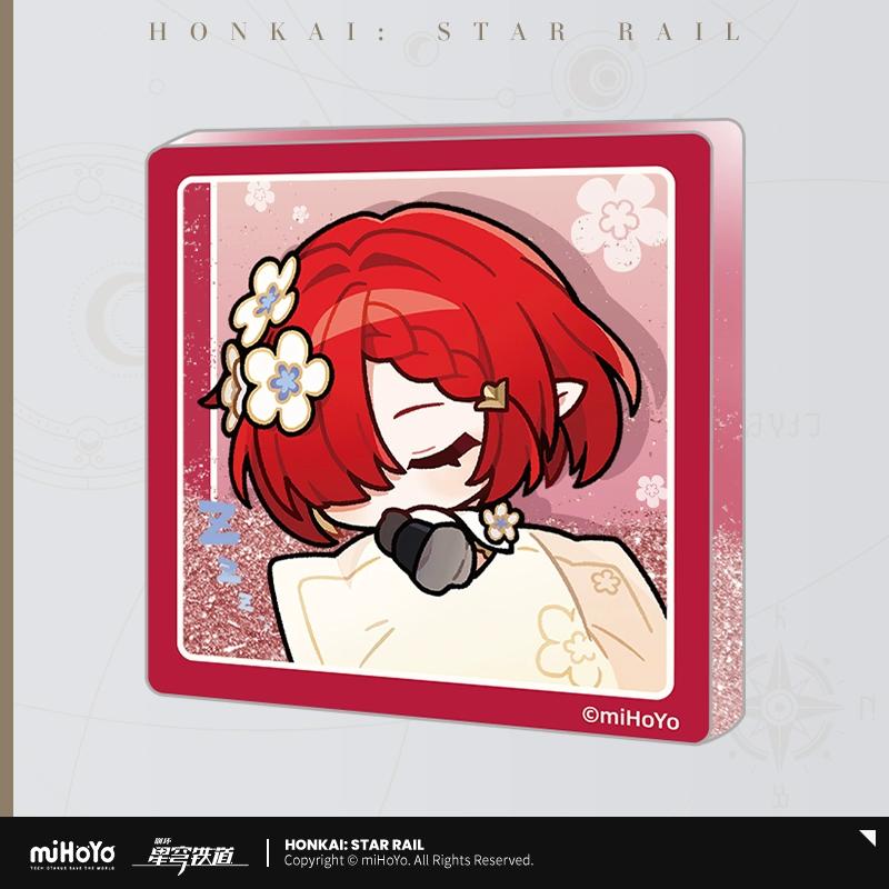 

Sunsyea Honkai Star Rail Официальный мерч miHoYo Оригинальный Аутентичный PMZLG Магнит на холодильник Авантюрин Ахерон Светлячок Бутхилл