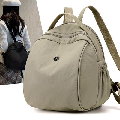 Neuer Pendler-Kleiner Rucksack Outdoor-Freizeit-Reise Einfache Handtasche Damen Tasche Große Kapazität Leichtgewicht Student Schulranzen