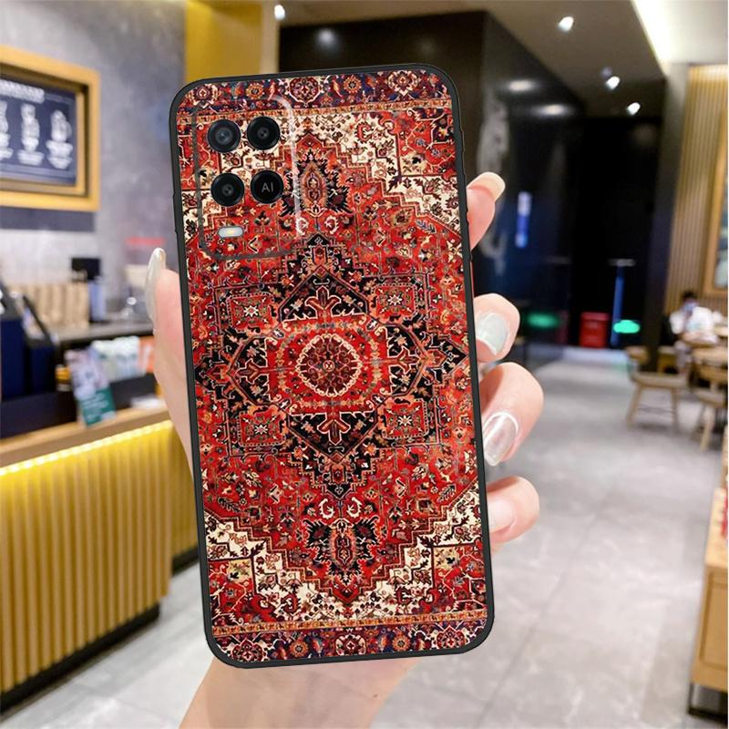 

Искусство персидского ковра Чехол Для Oppo A80 A40 A60 A18 A38 A58 A78 A98 A96 A76 A16 A94 A74 A54 A15 A17 A57 A77 A5 Pro OPPO A74 5G