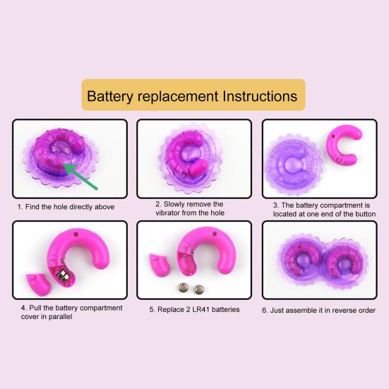 1 pár vibrátorů na bradavky Nedráždivá měkká guma Silný stimul Sponky na odsávání prsou Dámská erotická hračka Produkty pro dospělé