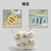Tie-dye Blue Lace-up Low-top Board Shoes 22 New Spring Platform Casual Sub-sports